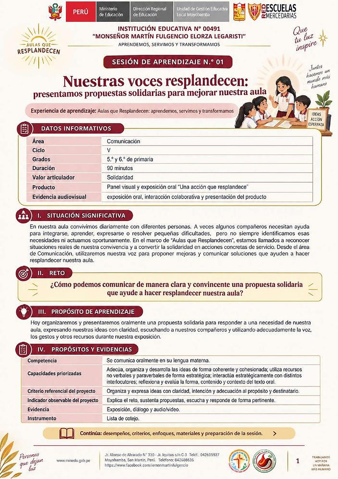 Sesión de Comunicación